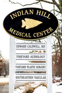 Sign at Vineyard Audiology
